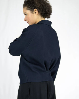 GORI, short jacket with raglan sleeves | Wool-modal blend | Made in Berlin