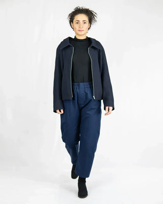 GORI, short jacket with raglan sleeves | Wool-modal blend | Made in Berlin