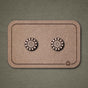 Wooden Flower Stud Earrings - Handmade