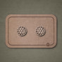 Wooden Star Stud Earrings N°2 – Handmade