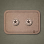 Wooden Stud Earrings Star N°3 | FEINFORMART