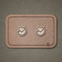 Wooden Stud Earrings Fox | FEINFORMART