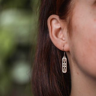 „Harmony“ Ohrhänger aus Holz – federleicht | filigran | antiallergen