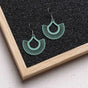 "Boho" Wooden Dangle Earrings – Feather-light & Hypoallergenic