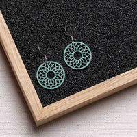 Spirit wooden earrings – feather-light, delicate, hypoallergenic — Ansicht 6