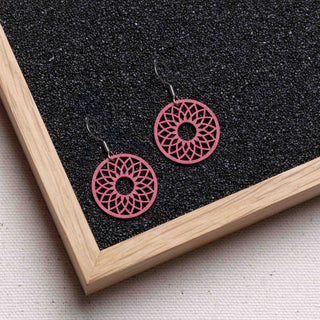 „Spirit“ Ohrhänger aus Holz – federleicht | filigran | antiallergen