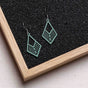 Tribe Wooden Drop Earrings – feather-light, delicate, hypoallergenic