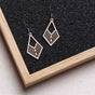 Tribe Wooden Drop Earrings – feather-light, delicate, hypoallergenic