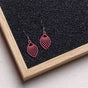 "Leaf" Wooden Earrings – feather-light, delicate, hypoallergenic
