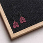 Rainbow Wooden Earrings - feather-light, delicate, hypoallergenic