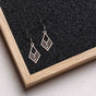 Tribe mini wooden earrings – feather-light, delicate, hypoallergenic