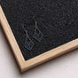 Tribe mini wooden earrings – feather-light, delicate, hypoallergenic