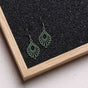 Mindful Mini Wooden Drop Earrings – feather-light, delicate, hypoallergenic