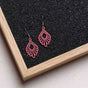 Mindful Mini Wooden Drop Earrings – feather-light, delicate, hypoallergenic