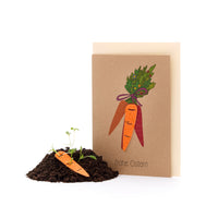 Osterkarte „Frohe Ostern“ mit Saatpapier – Wildblumenmischung zum Einpflanzen — Ansicht 2