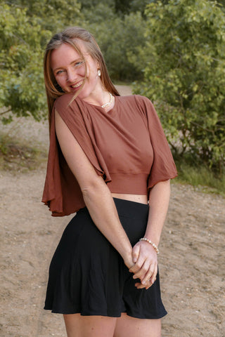 Sommerliche Damen-Shorts aus atmungsaktivem, nachhaltigem Stoff