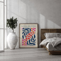 Flower Trail Papiers Découpés Art Poster – Modern & Verspielt — Ansicht 2