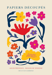 Sale: Flowers Composition Nr. 3 Papiers Découpés A3 Fine Art Print — Ansicht 2