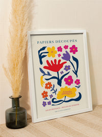 Sale: Flowers Composition Nr. 3 Papiers Découpés A3 Fine Art Print — Ansicht 1