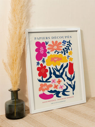 Sale: Flowers Composition No. 1 Papiers Découpés A3 Fine Art Print