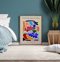 Caos form Papiers Découpés – Abstrakt Cut-Out Kunstdruck Fine Art — Ansicht 4