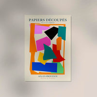 The Cut Outs Papiers Découpés Art Poster – Fine Art Print UV-resistent — Ansicht 3