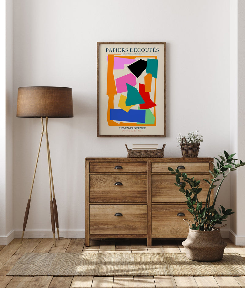 The Cut Outs Papiers Découpés Art Poster – Fine Art Print UV-resistent — Ansicht 2