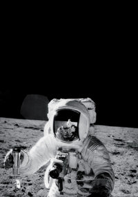 NASA Astronaut Poster – Black and White Art Print — Ansicht 3