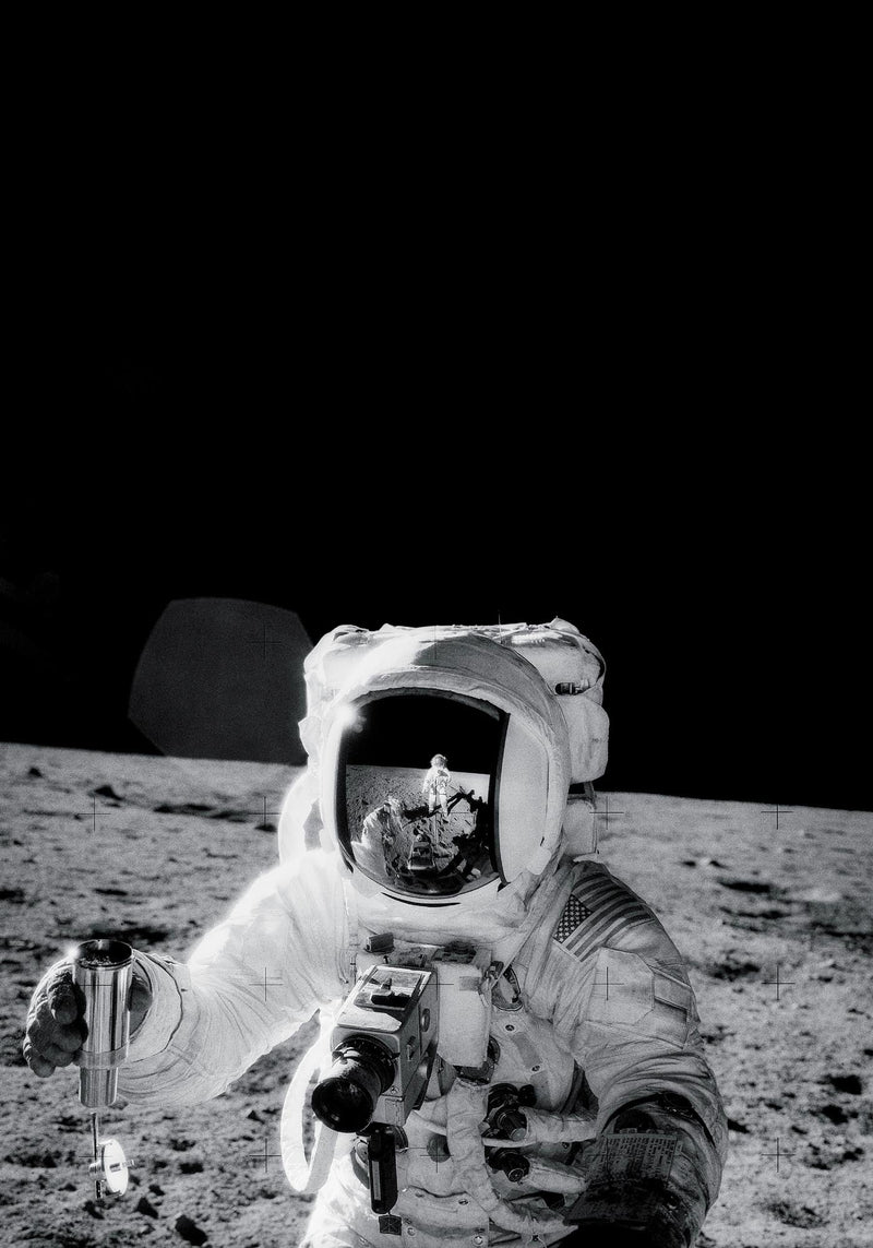 NASA Astronaut Poster – Black and White Art Print — Ansicht 3