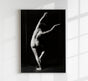 Dancing in the Dark Poster - Black and White Art Photography