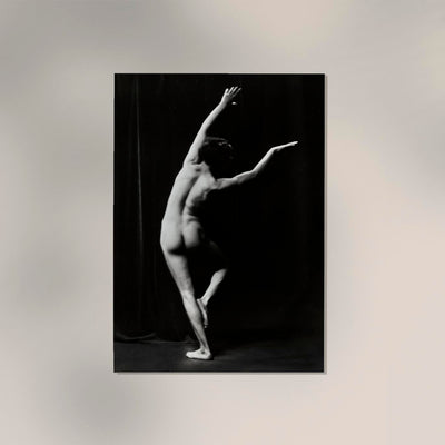 Dancing in the Dark Poster - Black and White Art Photography