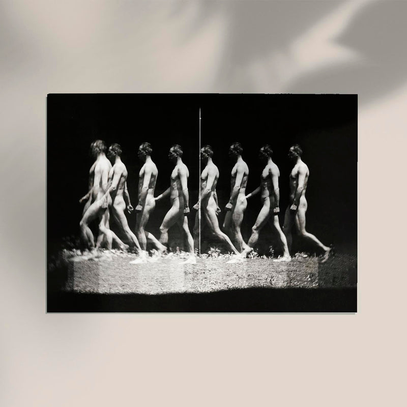 Naked Man Walking by Thomas Eakins - Art Print Poster — Ansicht 2