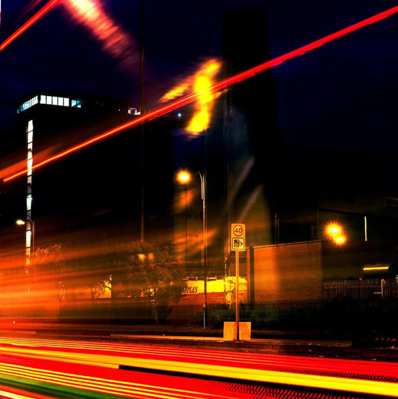 Car lights in long exposure effect – Kunstdruck von Patroa Studio — Ansicht 3