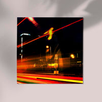 Car lights in long exposure effect – Kunstdruck von Patroa Studio — Ansicht 2