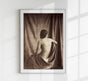 Female Nude – Fine Art Print Black and White Macro Photography