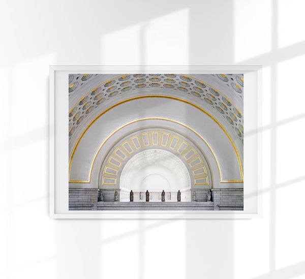 Balcony level of Washington Poster – Kunstdruck von Patroa Studio