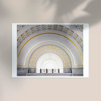 Balcony level of Washington Poster – Kunstdruck von Patroa Studio — Ansicht 2