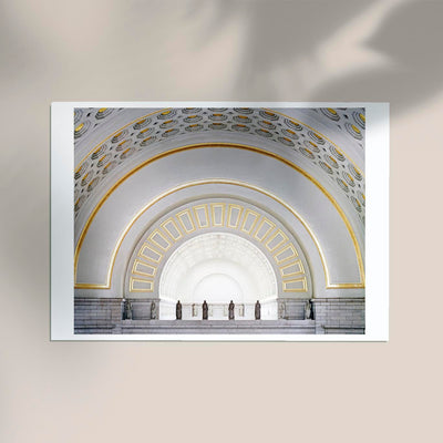 Balcony level of Washington Poster – Kunstdruck von Patroa Studio