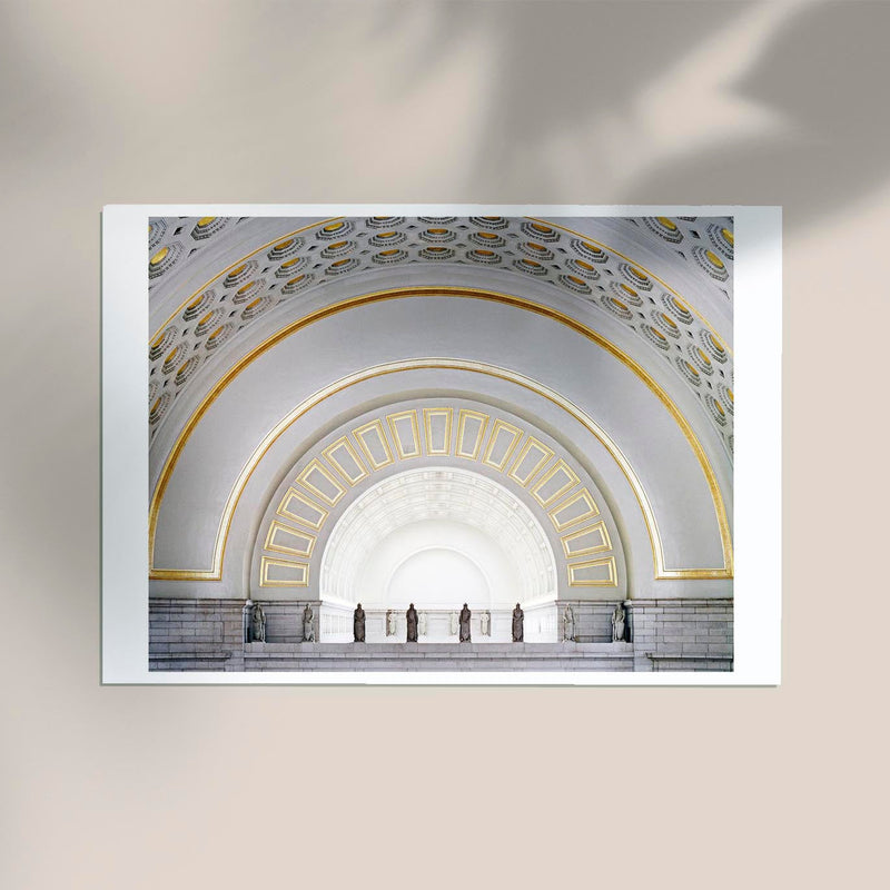 Balcony level of Washington Poster – Kunstdruck von Patroa Studio — Ansicht 2