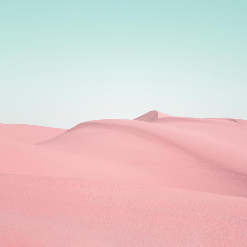 Sand dunes in Southern California Pink by Carol M. Highsmith – Fotografie Poster — Ansicht 3