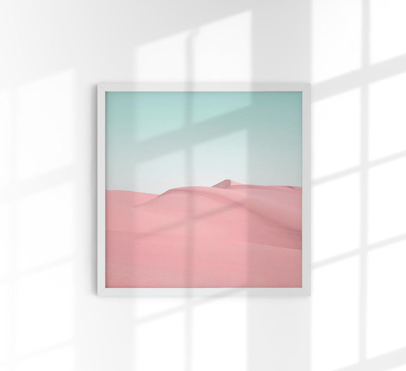 Sand dunes in Southern California Pink by Carol M. Highsmith – Fotografie Poster — Patroa Studio
