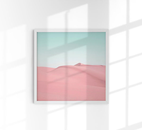 Sand dunes in Southern California Pink by Carol M. Highsmith – Photography Poster