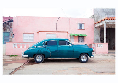 Vintage car in Havana, Cuba by Carol M. Highsmith – Poster