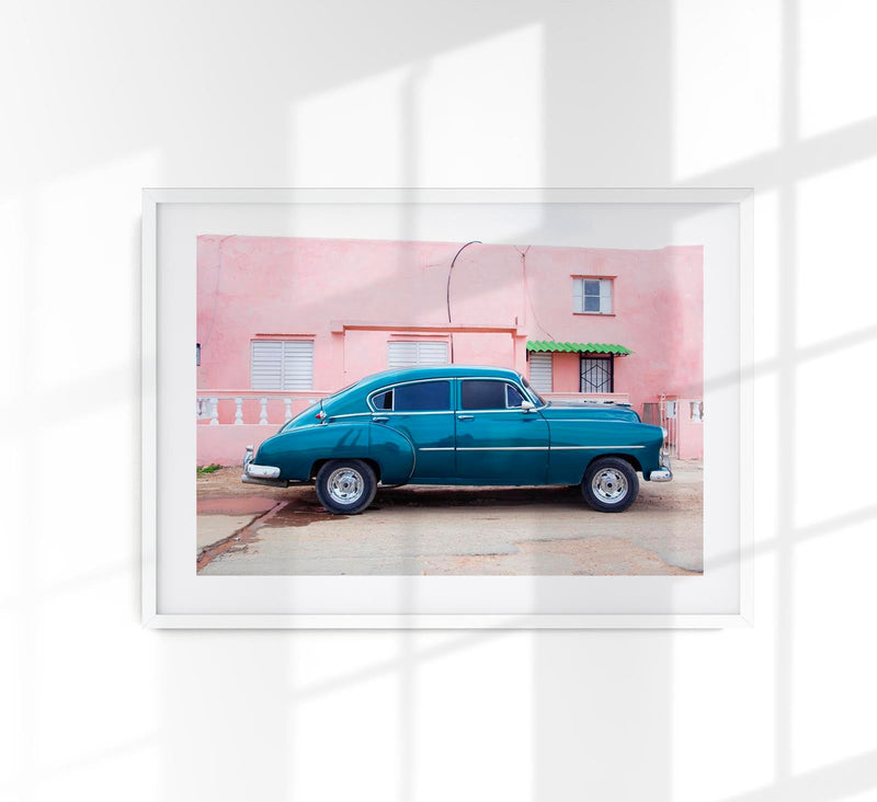 Vintage car in Havana, Cuba by Carol M. Highsmith – Poster — Patroa Studio