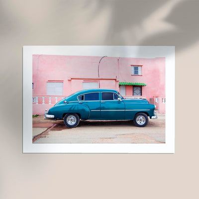 Vintage car in Havana, Cuba by Carol M. Highsmith – Poster