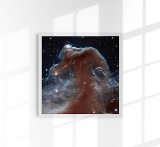 Horsehead Nebula Backlit Ridge Poster – NASA Astronomy Photography