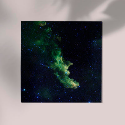 An Infrared Portrait of the Witch Head Nebula – NASA Space Art Poster