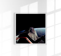 Gemini-12 Raumfahrt Poster – NASA Archiv-Print, Schwarz-Blau — Ansicht 1
