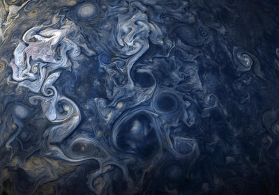 Jupiter Blues by NASA Poster – Weltraum Fotografie Kunstdruck
