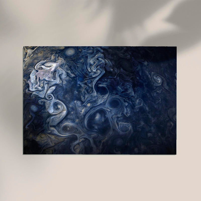 Jupiter Blues by NASA Poster – Weltraum Fotografie Kunstdruck — Ansicht 3